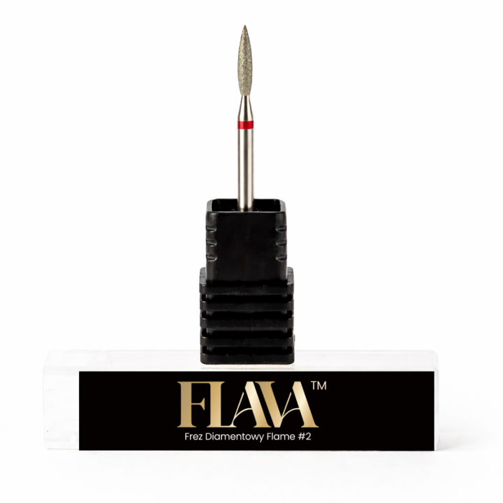 Frez Diamentowy Flame Red – delikatny | FLAVA™